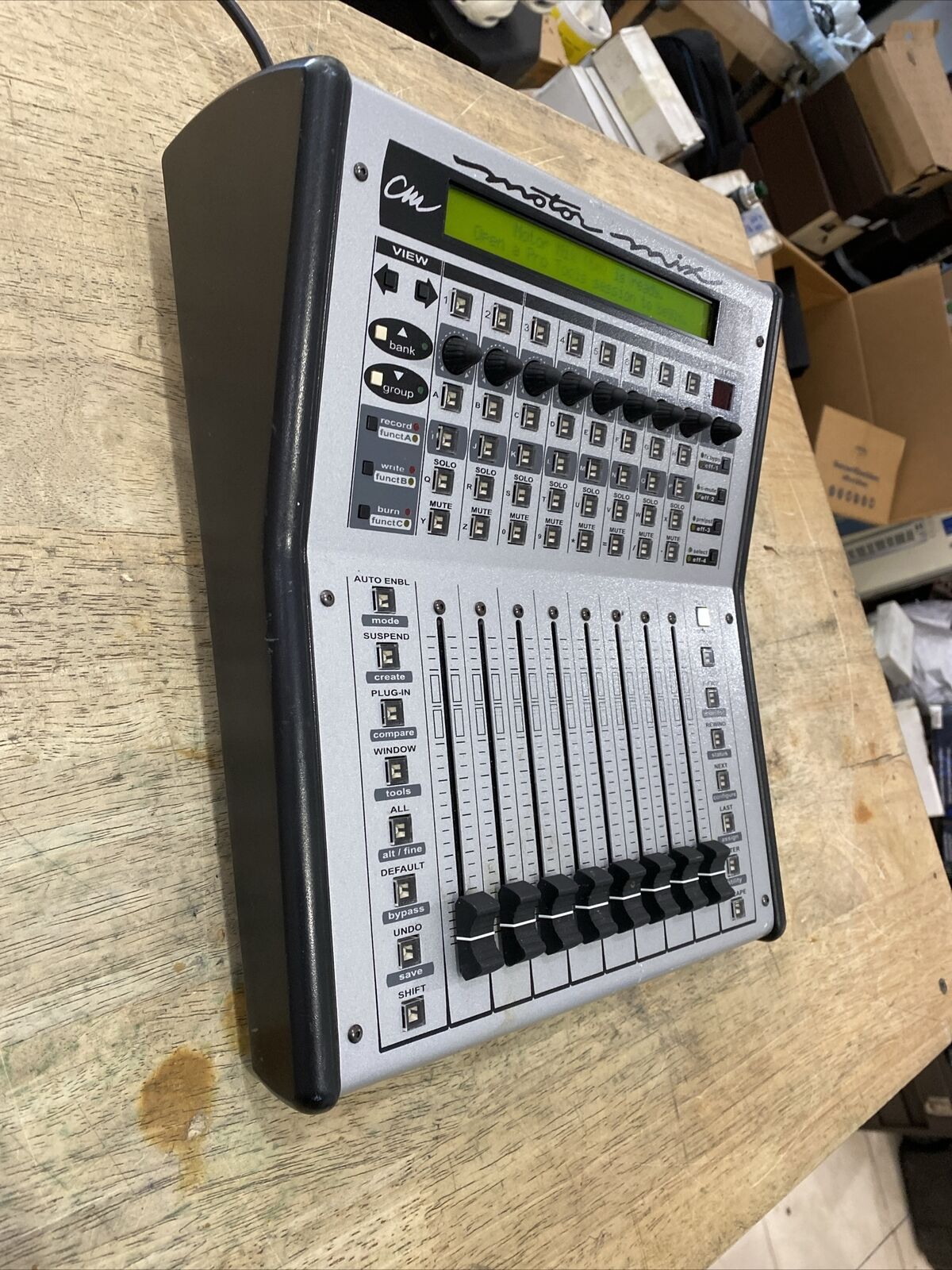 CM Labs MotorMix DIGITAL MIXER WorkSurface Midi Controller MOTORIZED FADERS RARE - Fresh Stock Dated October 2025