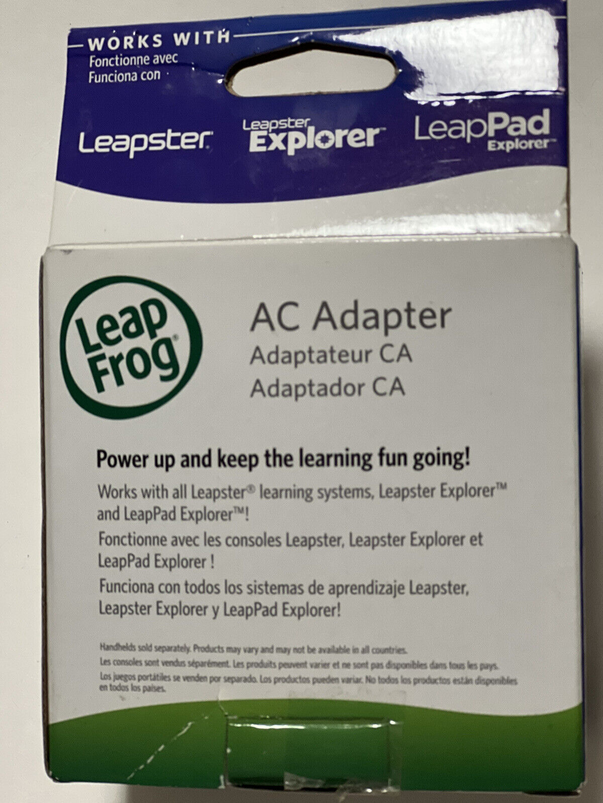 Leap Frog LEAPSTER Learning Systems AC Adapter 690-10931 Unused - Fresh Stock Dated October 2025