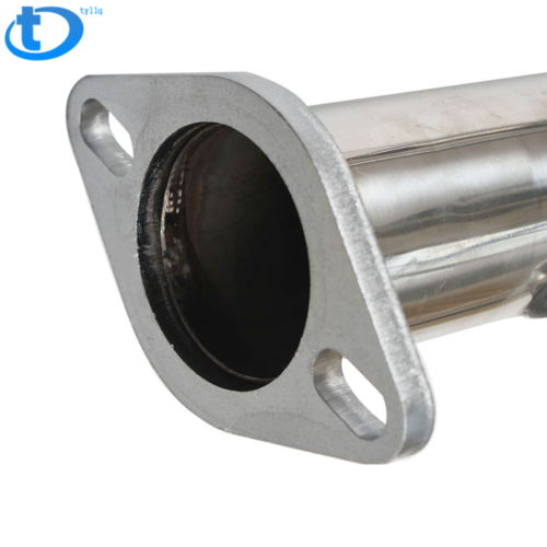 Two Exhaust Pipes Catless Straight Downpipe For Nissan 370Z Infiniti G37 3.7L V6 - Fresh Stock Dated October 2025