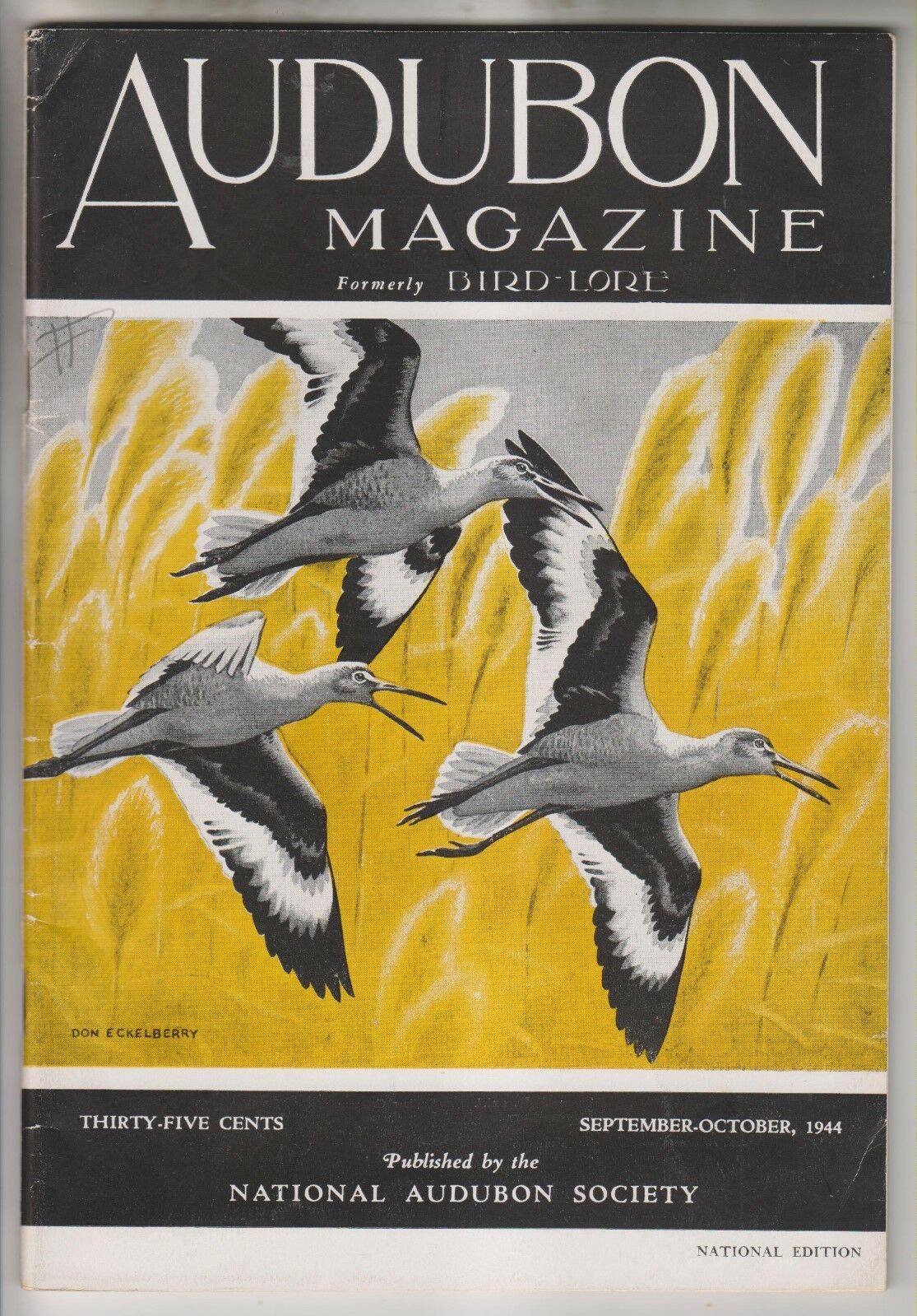 2 1944 AUDUBON MAGAZINES - PUBLISHED BY THE NATIONAL AUDUBON SOCIETY - Fresh Stock Dated October 2025