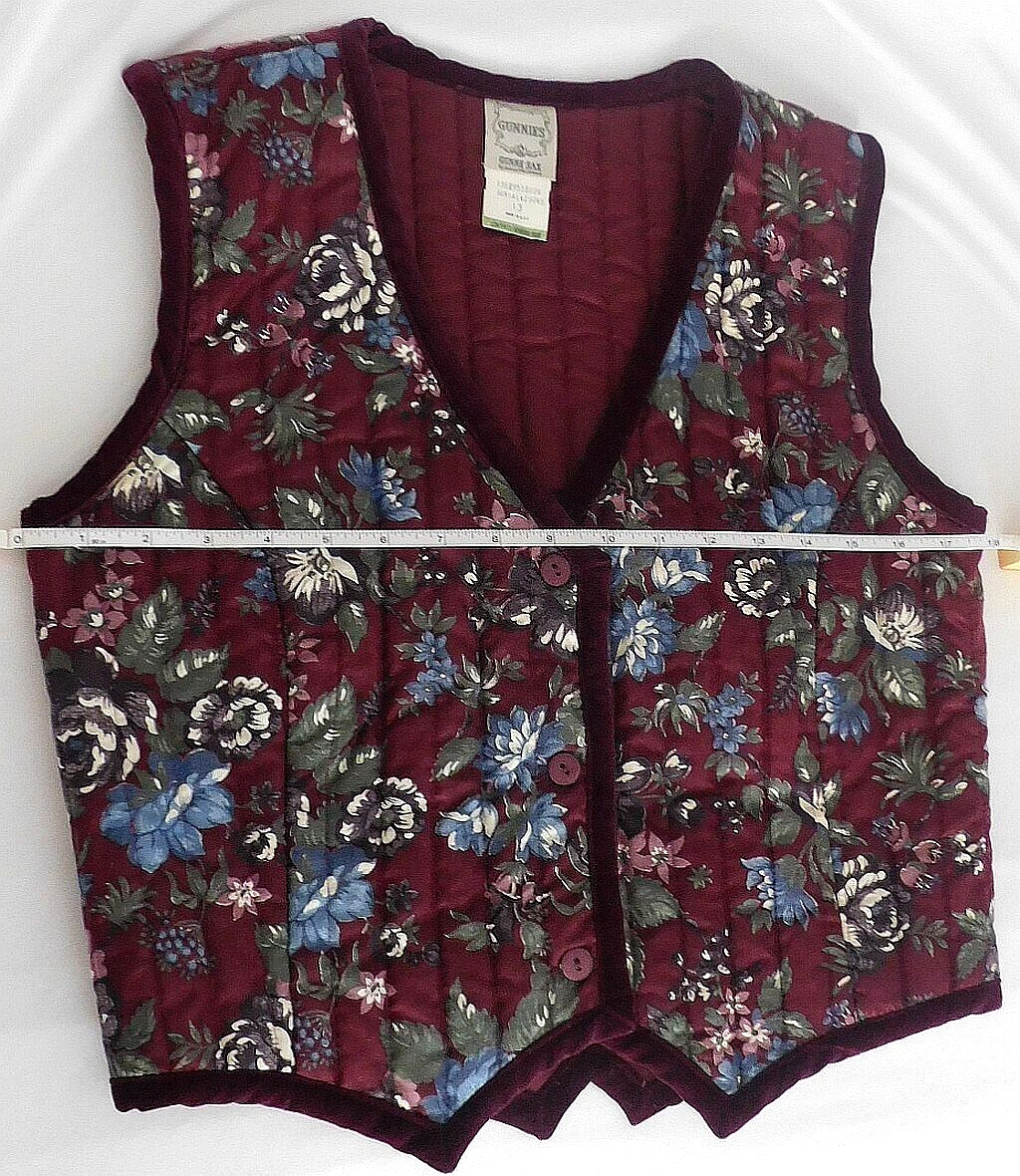 Vintage Gunne Sax Gunnies Skirt  And Button Up Vest Set Size 13 - Fresh Stock Dated October 2025