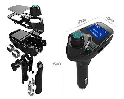 Auto LCD Car Music MP3 Player  Bluetooth Dual USB Port t11 Type for FM SD Card - Fresh Stock Dated October 2025