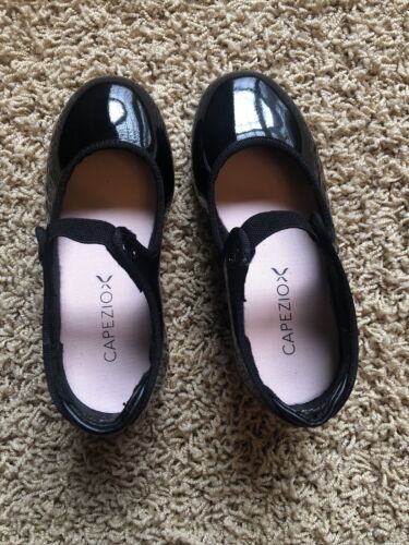 Capezio Jr.Tyette N625C Tap Shoe (Toddler/Little Kid),Black Patent 9 M Toddler - Fresh Stock Dated October 2025