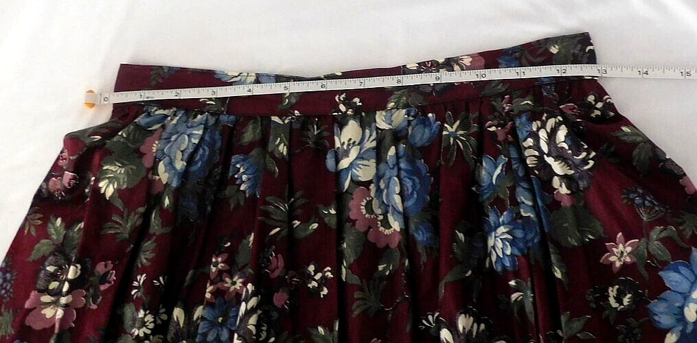 Vintage Gunne Sax Gunnies Skirt  And Button Up Vest Set Size 13 - Fresh Stock Dated October 2025