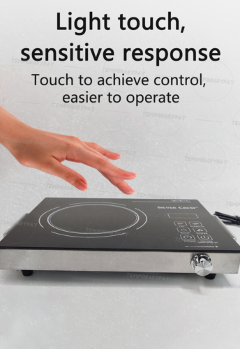 3500W Portable Induction Cooktop Countertop Single Cooker Burner Stove Hot Plate - Fresh Stock Dated October 2025