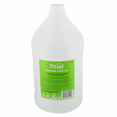 7Penn Odorless Smokeless Lamp Oil Fluid - 1 Gal Clear Paraffin Oil Lantern Fuel - Fresh Stock Dated October 2025
