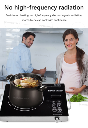 3500W Portable Induction Cooktop Countertop Single Cooker Burner Stove Hot Plate - Fresh Stock Dated October 2025