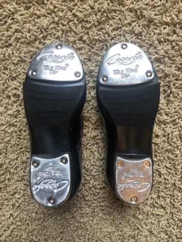 Capezio Jr.Tyette N625C Tap Shoe (Toddler/Little Kid),Black Patent 9 M Toddler - Fresh Stock Dated October 2025