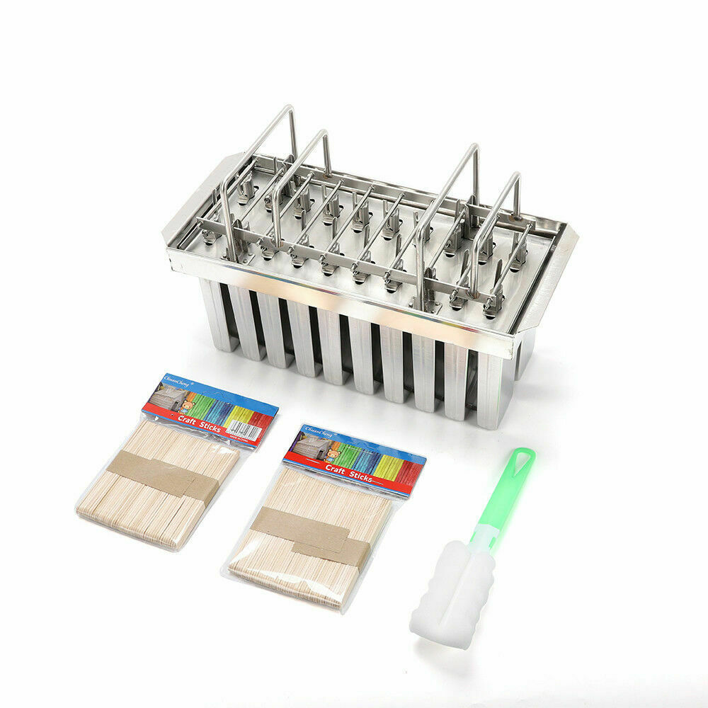 20pcs  Ice Cream Stick Molds  Ice Pop Lolly Popsicle Ice Cream Stick Holder USA - Fresh Stock Dated October 2025