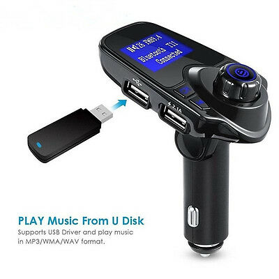 Auto LCD Car Music MP3 Player  Bluetooth Dual USB Port t11 Type for FM SD Card - Fresh Stock Dated October 2025