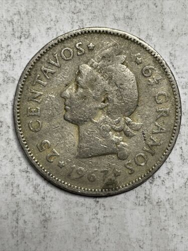 10 Centavo 1967 República Dominicana - Item Box 17 - Fresh Stock Dated October 2025