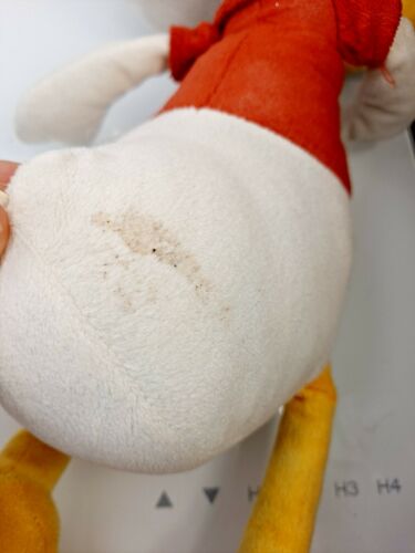 Franco DuckTales Throw Pillow Red/White Plush Doll Donald Duck Nephew - Fresh Stock Dated October 2025