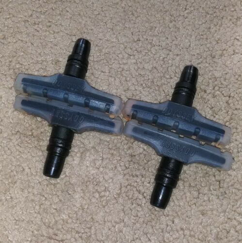 Odyssey Slim by Four Clear Soft Compound BMX MTB Bike Brake Pads Set - Fresh Stock Dated October 2025