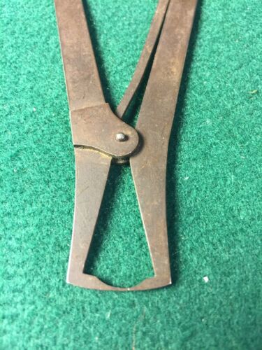 Antique Brass Watchmaker Jeweler Proportional Caliper Slide Scale Tool - Fresh Stock Dated October 2025