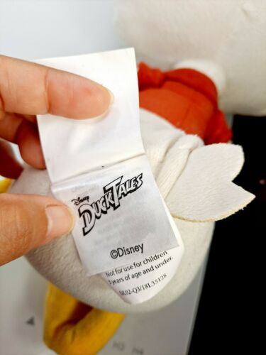 Franco DuckTales Throw Pillow Red/White Plush Doll Donald Duck Nephew - Fresh Stock Dated October 2025