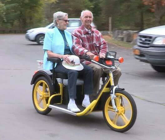 Palmer Industries Twosome Two seats Electric tricycle scooter - Fresh Stock Dated October 2025