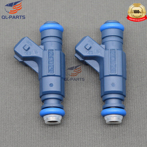 2x Fuel Injector Fit Polaris RZR Sportsman Ranger EFI 700 800 0280156208 1202863 - Fresh Stock Dated October 2025