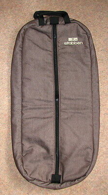 UNIQUE STUBBEN POSH Zipped Large TEXTILE Padded Carrying Bag for Bridle Rein NEW - Fresh Stock Dated October 2025