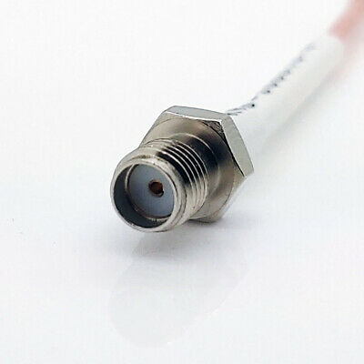MMCX Male (Plug) to SMA Female (Jack) RG316/U Coaxial Cable Assembly, 4 inch - Fresh Stock Dated October 2025