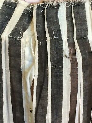 Vintage striped Cotton walking Skirt 1910’s Edwardian antique Steampunk M/L zig - Fresh Stock Dated October 2025