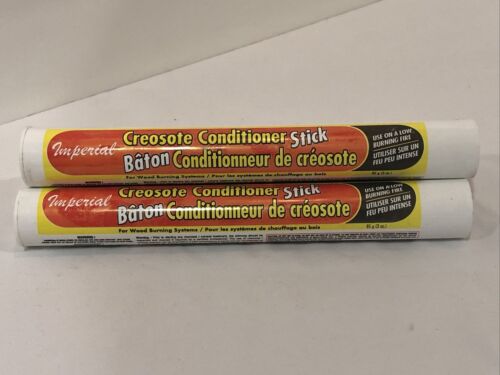 (3) Imperial  KK0305 Fireplace / Wood Stove Chimney Creosote Conditioner Sticks - Fresh Stock Dated October 2025