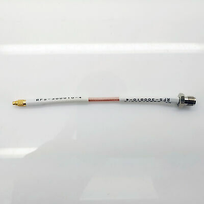 MMCX Male (Plug) to SMA Female (Jack) RG316/U Coaxial Cable Assembly, 4 inch - Fresh Stock Dated October 2025