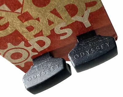 Ghost Pads Odyssey Low profile BMX Bike Caliper Brake Pads Black - Fresh Stock Dated October 2025
