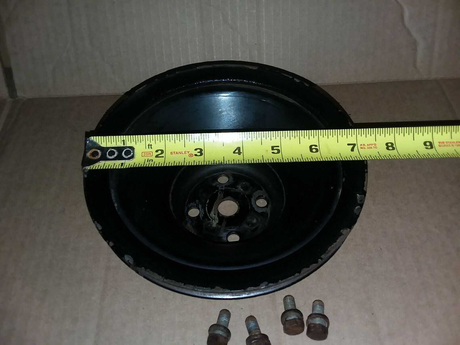 MerCruiser  V6 V8 4.3L 5.0L 5.7L 350 305 Water Pump Pulley - Fresh Stock Dated October 2025