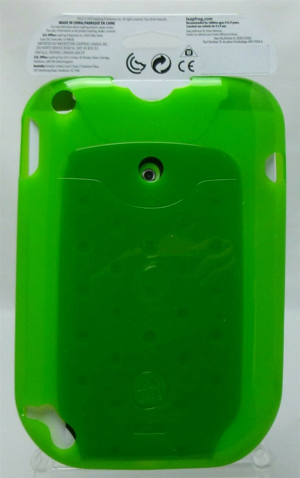LeapFrog Gel Skin Green Protective Cover For LeapPad Ultra NEW - Fresh Stock Dated October 2025