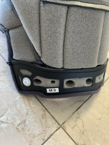 Shoei Neotech motorcycle helmet center pad (M) - Fresh Stock Dated October 2025