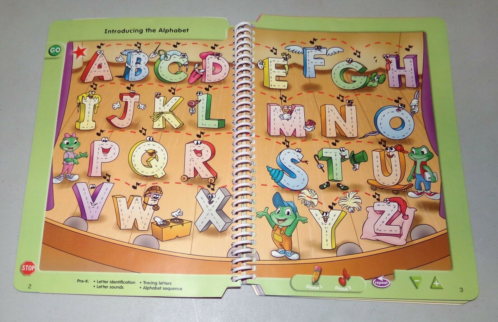 LeapFrog LeapPad Plus Writing Book Cartridge Reading, Writing & Math Pre-K 1st G - Fresh Stock Dated October 2025