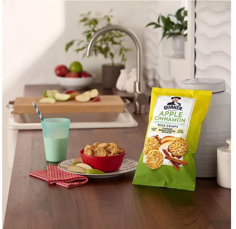 Quaker Rice Crisps Variety Pack (36 pk.) - Fresh Stock Dated October 2025