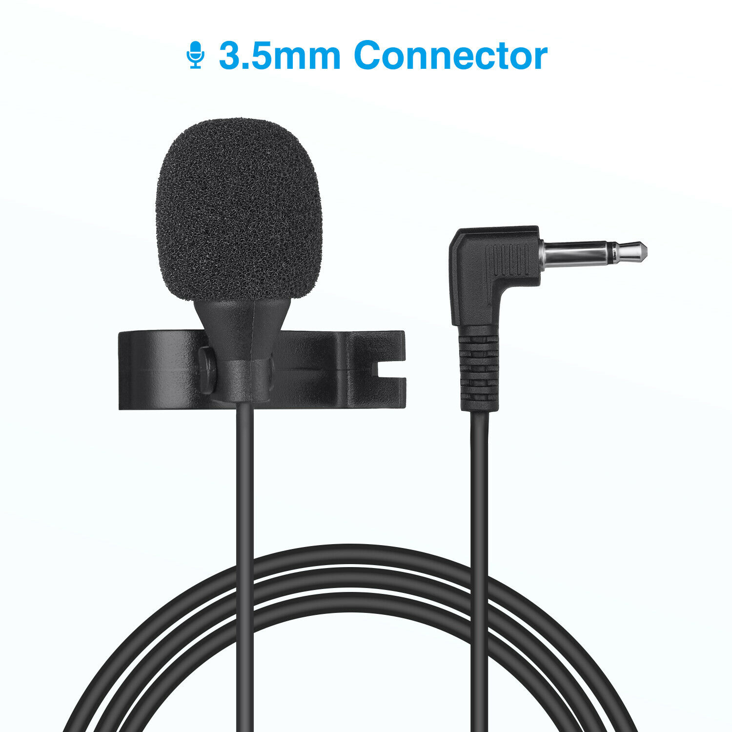 3.5mm External Mic for Kenwood Sony Alpine JVC Clarion Car Stereo Microphone - Fresh Stock Dated October 2025