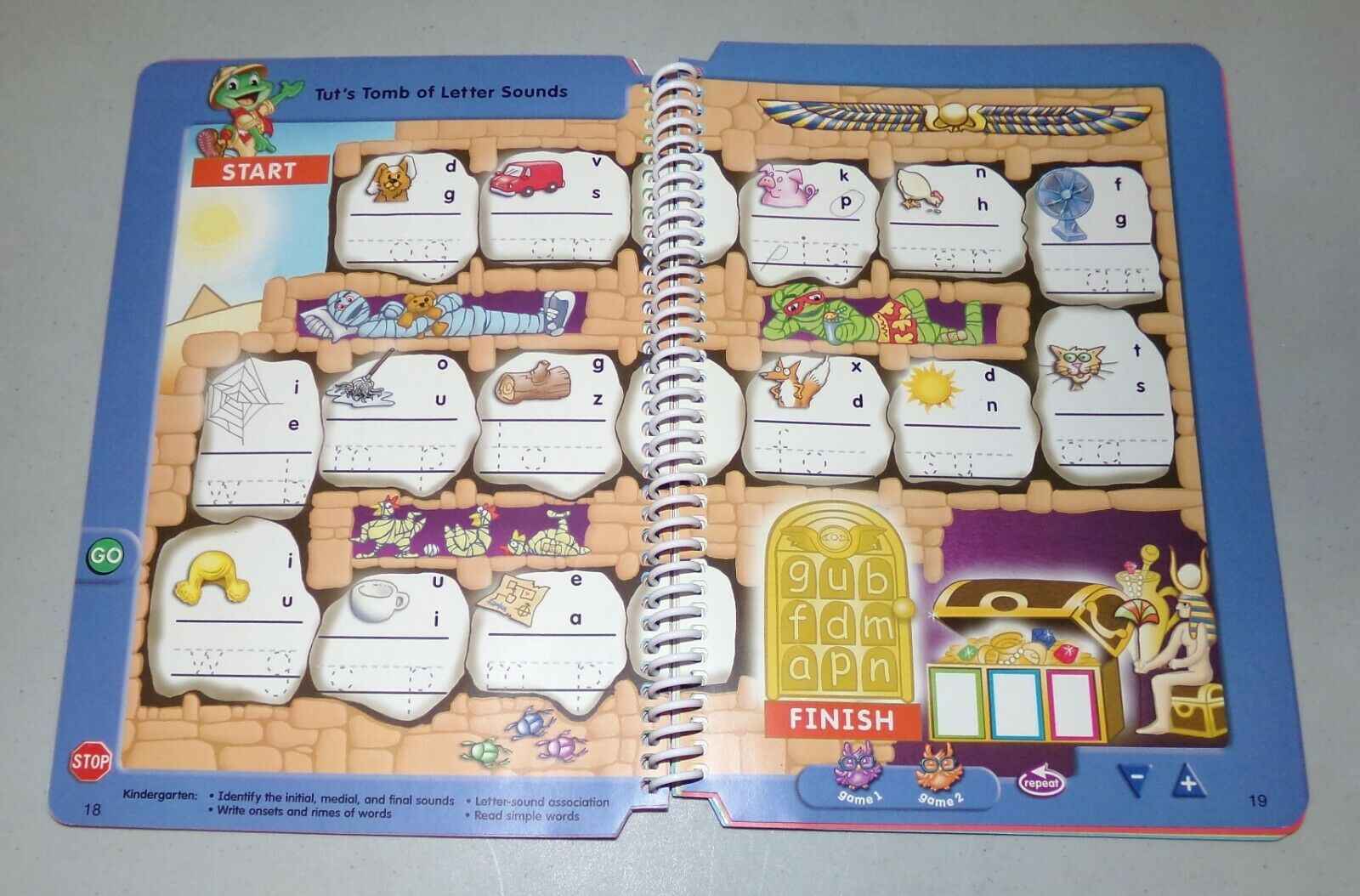 LeapFrog LeapPad Plus Writing Book Cartridge Reading, Writing & Math Pre-K 1st G - Fresh Stock Dated October 2025