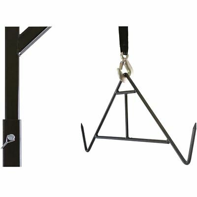 Kill Shot DEER-HOIST-SWEIVEL Deluxe Hitch-Mounted Deer Hoist with Swivel & Gamb - Fresh Stock Dated October 2025