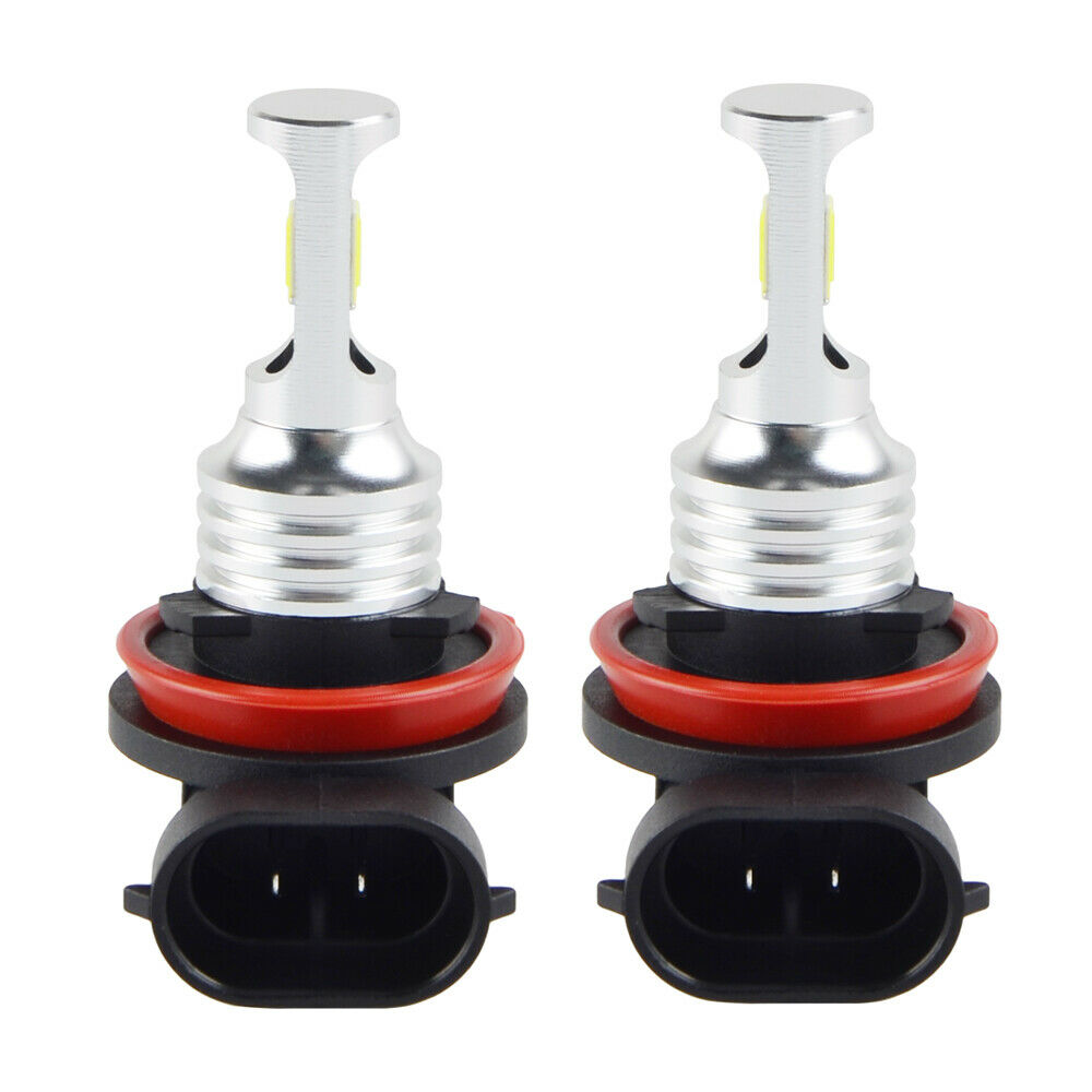 2x H9 LED Headlight Bulb High Beam For Suzuki GSXR600 GSXR750 GSXR1000 06 07-16 - Fresh Stock Dated October 2025