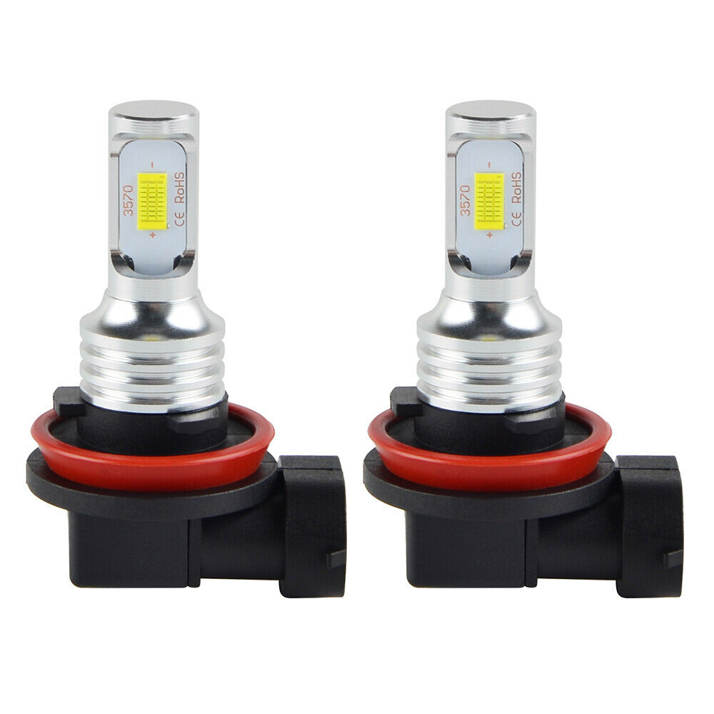 2x H9 LED Headlight Bulb High Beam For Suzuki GSXR600 GSXR750 GSXR1000 06 07-16 - Fresh Stock Dated October 2025