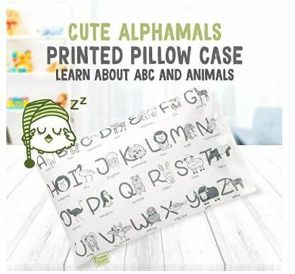 Toddler Pillowcase For 13x18 Pillow - Organic Toddler Pillow Case for Girl & Boy - Fresh Stock Dated October 2025