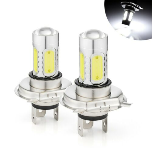 2x H4 9003 HB2 LED Bulb Hi/Lo Beam White Car Motorcycle Headlight High Power - Fresh Stock Dated October 2025