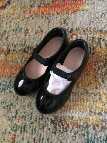 Capezio Jr.Tyette N625C Tap Shoe (Toddler/Little Kid),Black Patent 9 M Toddler - Fresh Stock Dated October 2025