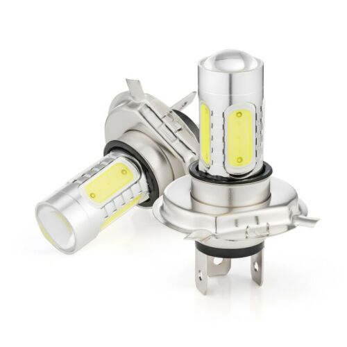 2x H4 9003 HB2 LED Bulb Hi/Lo Beam White Car Motorcycle Headlight High Power - Fresh Stock Dated October 2025