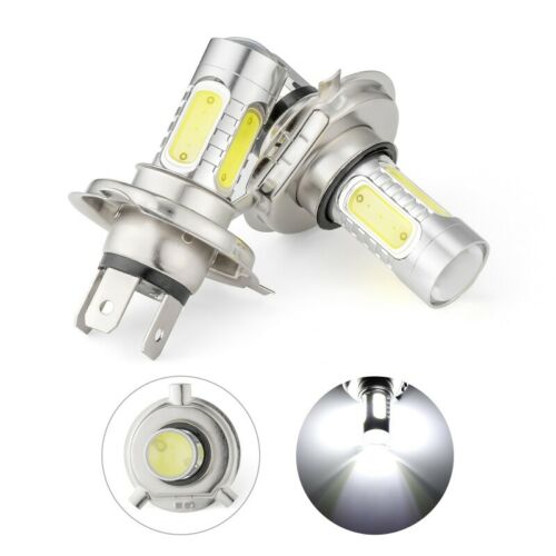2x H4 9003 HB2 LED Bulb Hi/Lo Beam White Car Motorcycle Headlight High Power - Fresh Stock Dated October 2025