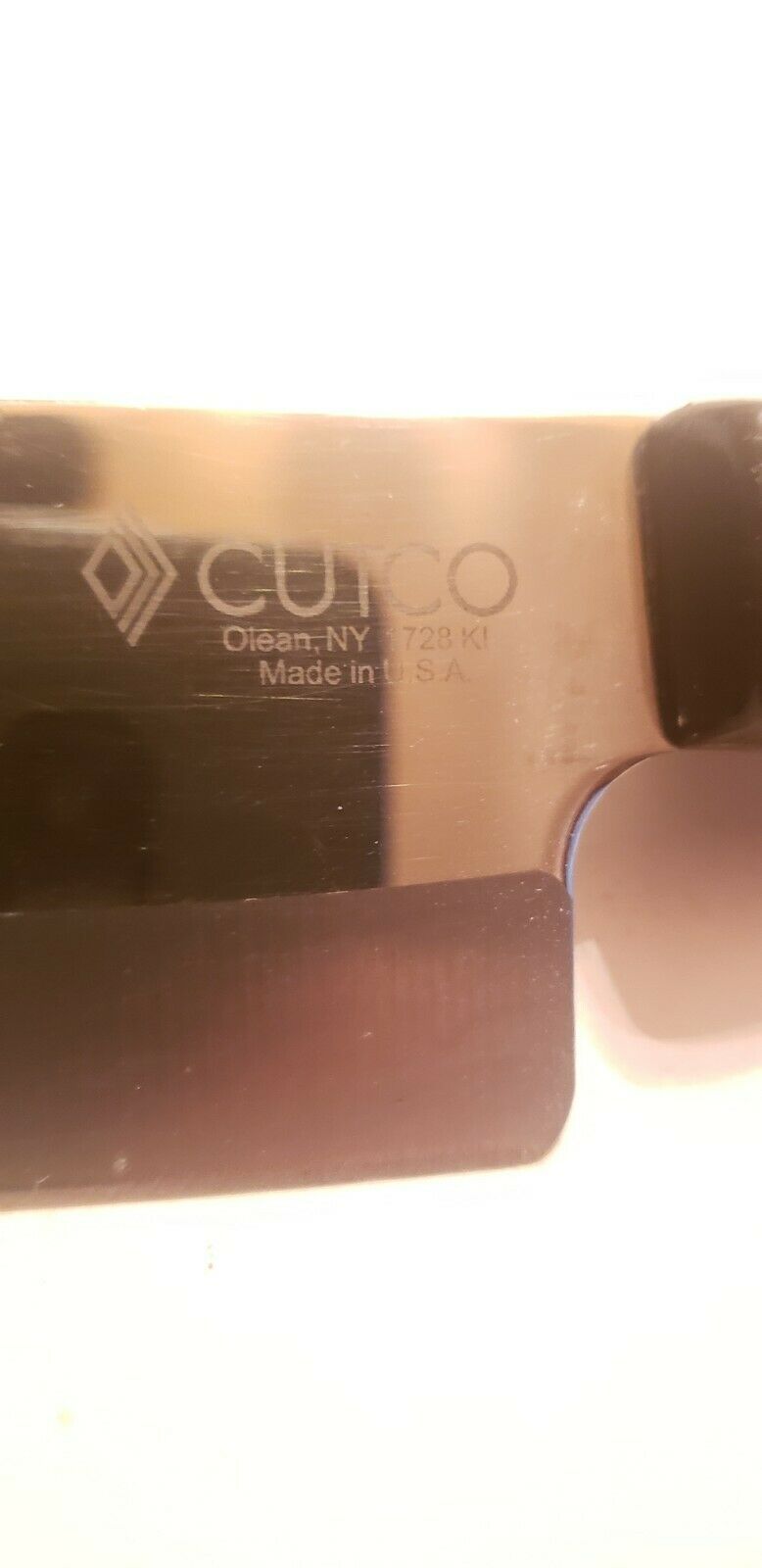 Cutco 1728 Chef's Knife USA Brown Handle - Fresh Stock Dated October 2025