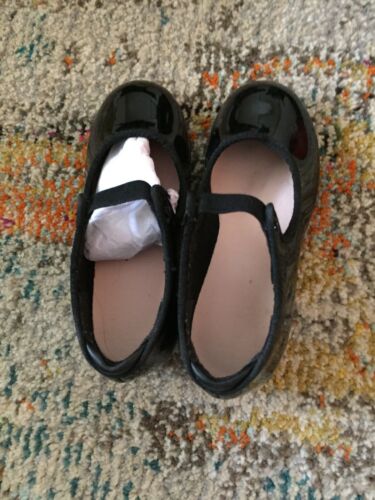 Capezio Jr.Tyette N625C Tap Shoe (Toddler/Little Kid),Black Patent 9 M Toddler - Fresh Stock Dated October 2025