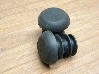 NOS Mongoose Kraton BMX Handlebar Plugs 2pcs. Vintage (530) - Fresh Stock Dated October 2025