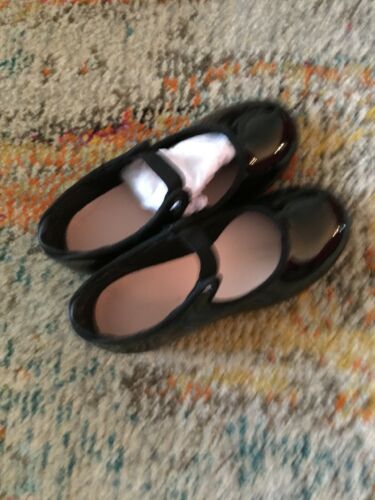 Capezio Jr.Tyette N625C Tap Shoe (Toddler/Little Kid),Black Patent 9 M Toddler - Fresh Stock Dated October 2025