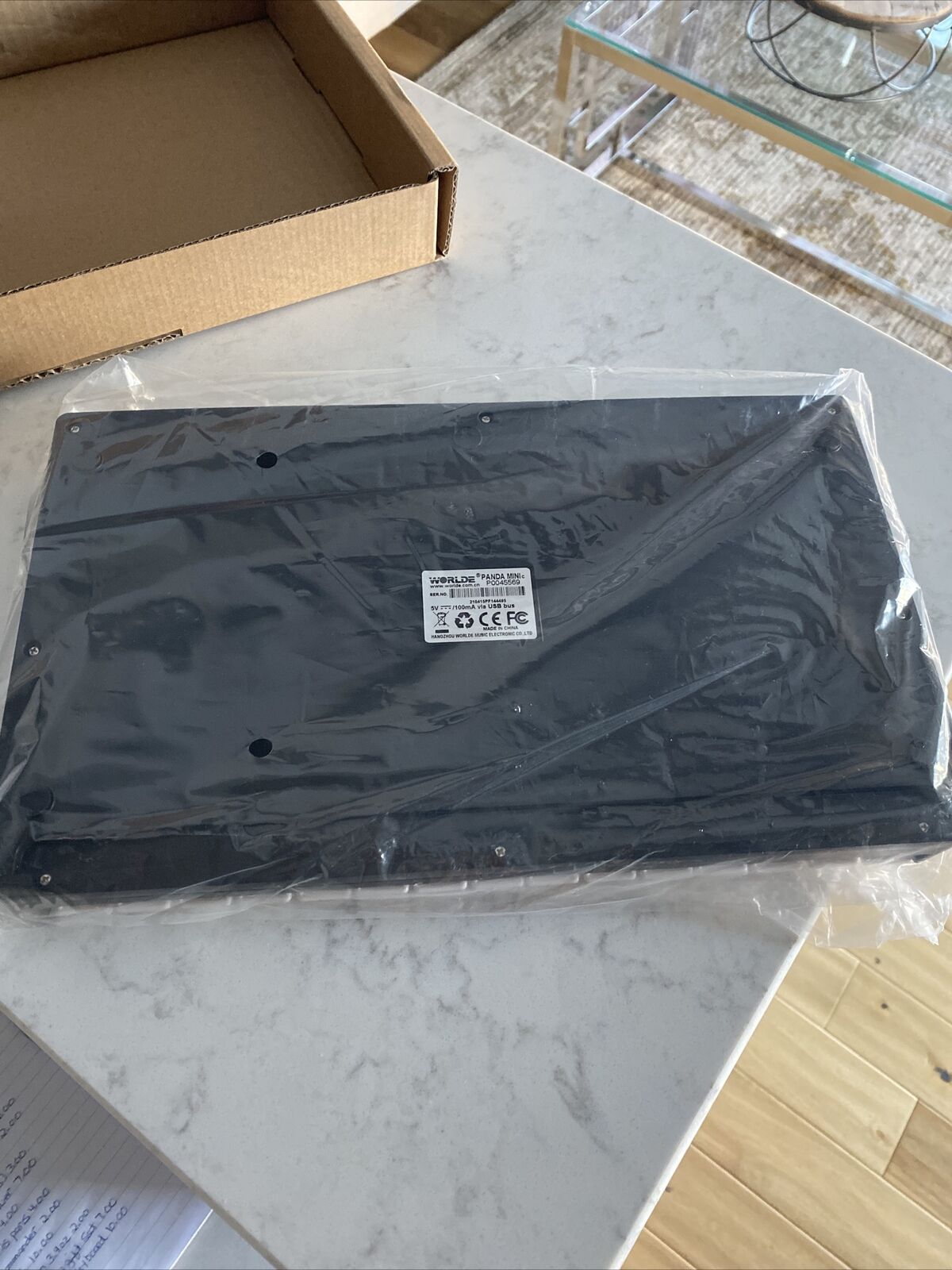 Worlde Panda Mini 25-Key Portable USB Keyboard Drum Pad MIDI electric Controller - Fresh Stock Dated October 2025