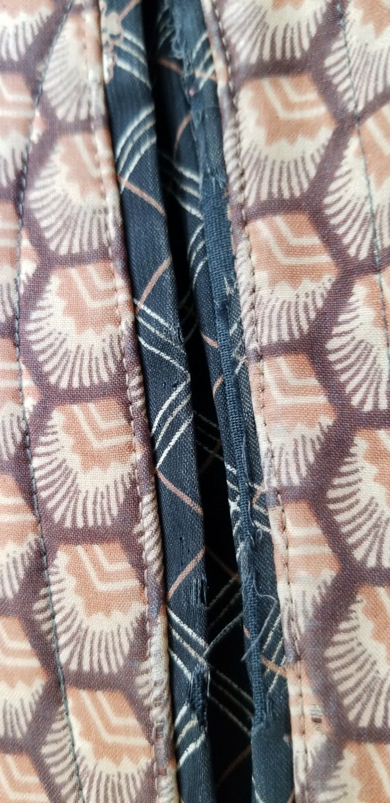 Vintage Koos Van Den Akker Brown Wool Plaid Bias Cut Skirt - Size M - Fresh Stock Dated October 2025