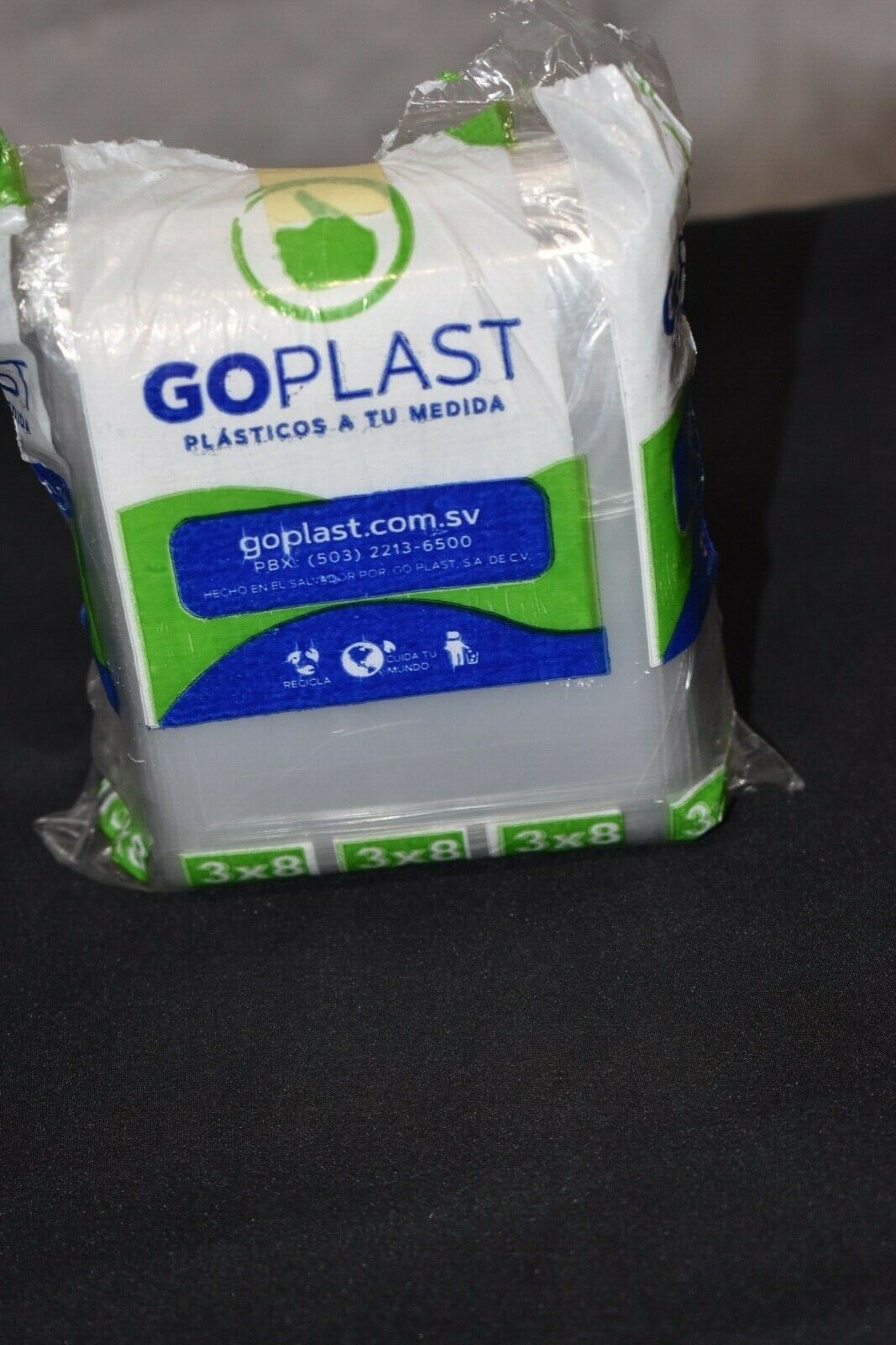 500 Bolsas para Helados Bolis 3x8 