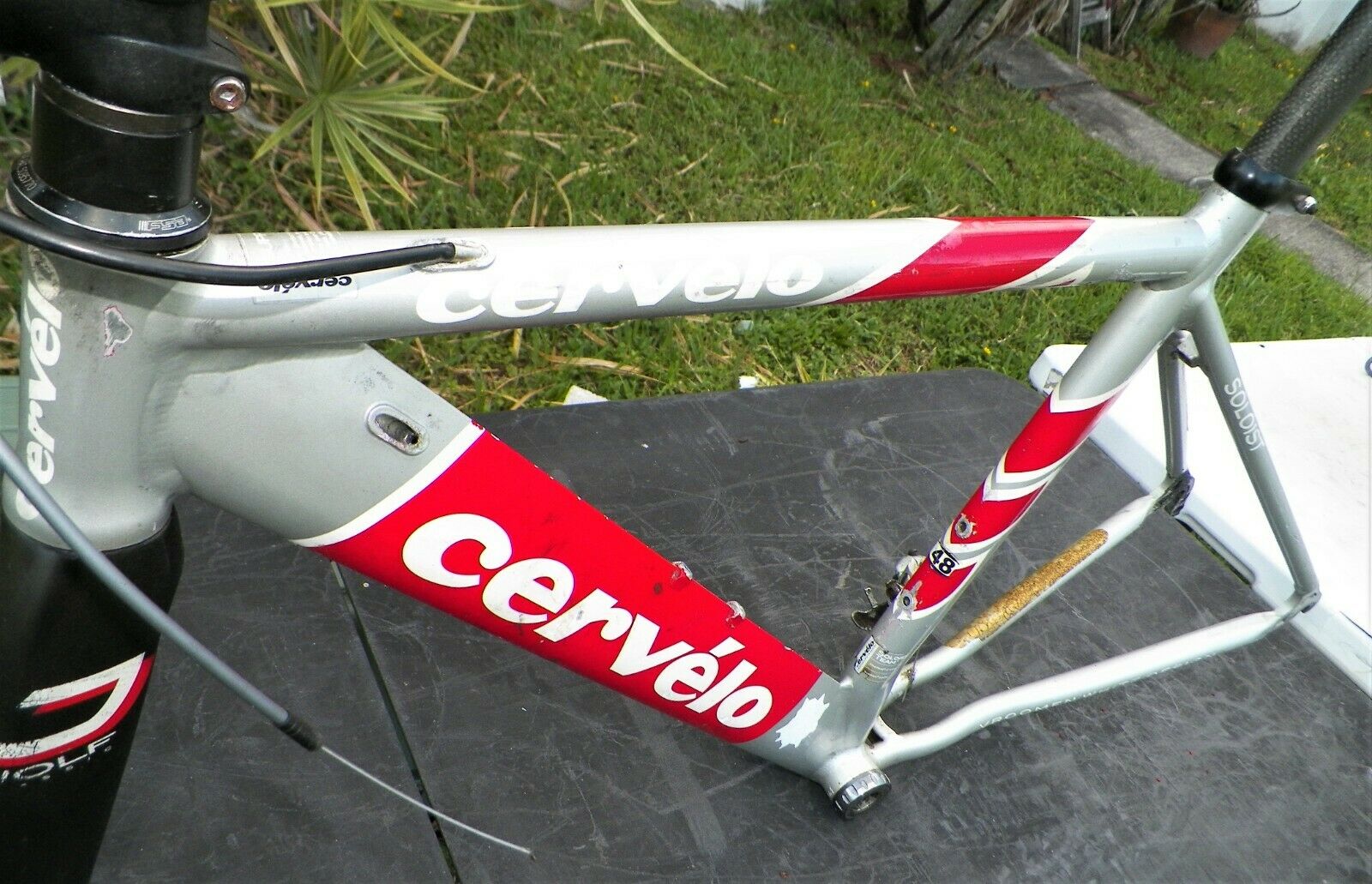 CERVELO SOLOIST 3T ALUMINUM FRAME w/CARBON FORK & HANDLEBARS - 48cm FRAME - Fresh Stock Dated October 2025